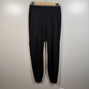 Patagonia Capilene Pants Womens Size Large Black Base Layer Outdoor Hiking